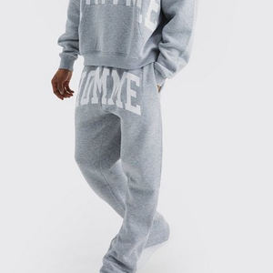 Conjuntos de Sudadera y Pantalones Deportivos con Estampado Digital, Poliéster/Algodón, Bordado 3D y Diseños con Cuentas - Product Image 2