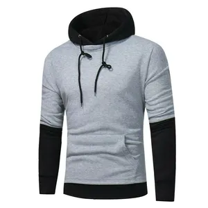 Sweats à capuche élégants à manches noires pour hommes, sweat à capuche à manches noires 2024 sweats à capuche personnalisés de bonne qualité