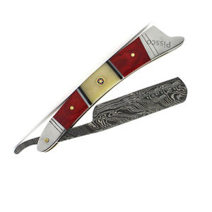 Navaja de Afeitar Recta Personalizada de Acero Inoxidable para Hombre, Navaja de Afeitar Recta con Logotipo Personalizado, Navajas de Afeitar de Acero Inoxidable para Barbería - Product Image 4