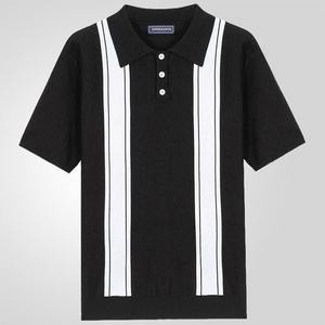 Polos de manga corta con logotipo personalizado al por mayor, camisetas polo de poliéster y algodón de alta calidad para hombre 2025 - Product Image 2