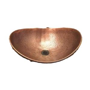 Top vente Vintage cuivre navire évier rond fabriqué à la main Antique finition bassin maison déco disponible aux prix de gros - Product Image 2