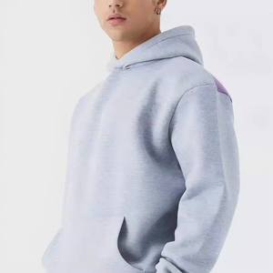 Survêtement surdimensionné pour hommes, nouvelle collection, couleur unie, saison d'hiver, fabricant OEM - Product Image 3