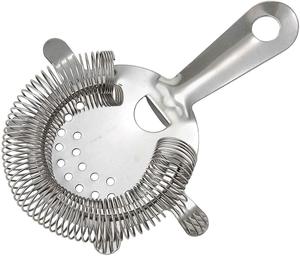 High Quality Stainless Steel Wine Cocktail Strainer Bartender Tools Ice Colander Filter Bar Strainer - Product Image 4