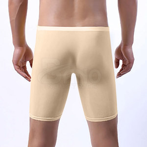 Pantalones Cortos de Compresión para Hombre, Estilo Urbano, Tallas Grandes, Cintura Elástica, Diseño Sólido, Transpirables, de Secado Rápido, Spandex/Poliéster - Product Image 2