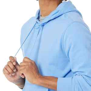 2024 nuevas sudaderas con capucha para exteriores de diseño clásico para hombres, tela suave de primera calidad, Color azul cielo más vendido para invierno, MOQ bajo - Product Image 4