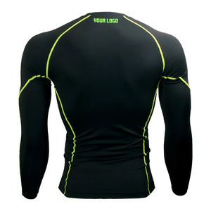 Nouvelle arrivée de vêtements de fitness respirants pour hommes design personnalisé Rash Guard à prix abordables - Product Image 2