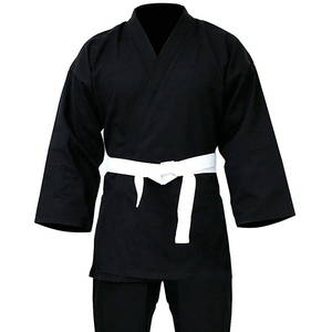Nouveaux ensembles d'uniformes de karaté et de judo élégants, unis, personnalisables, de haute qualité, en coton et polyester durables, fabriqués pour adultes, extensibles - Product Image 6