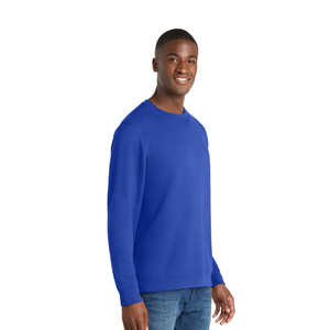 OEM personnalisé hommes sweat lourd coton polyester polaire pull-over à col rond chaud hiver tenue décontracté pour la vente en gros - Product Image 4