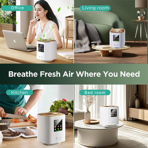 <span class=keywords><strong>Purificateur</strong></span> <span class=keywords><strong>d</strong></span>'<span class=keywords><strong>air</strong></span> OEM intelligent, petit et compact, avec commande Wi-Fi, double ventilateur, fonctionnement silencieux, filtre 3 en 1 H12 H13 pour <span class=keywords><strong>petite</strong></span> pièce - Product Image 3