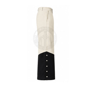 Pantalon de style Napoléonien vintage haut de gamme en toile écologique légère pour homme, avec caractéristiques frontales distinctives - Product Image 5