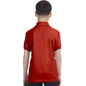 Polo de manga corta personalizado para jóvenes, camiseta negra clara para niños o niñas, talla 7, 100% de algodón, cuello redondo, función de secado rápido - Product Image 5