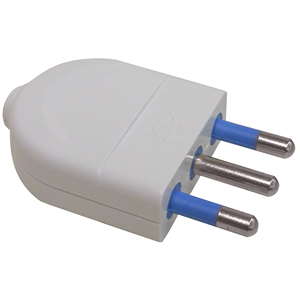 Semplice connettore a forcella in blister 2p+t 16a - Product Image 1