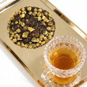 Хит продаж: Чай Пуэр с хризантемой H-019 Yunding, фруктовые чайные пакетики, смешанные вкусы, натуральный, полезный, с возможностью индивидуального заказа - Product Image 3
