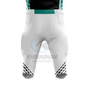 Uniforme de Fútbol Americano Personalizable de Estilo Único, Tela Transpirable de Poliéster, Diseño Personalizado de Alta Calidad para Equipos Nacionales - Product Image 6