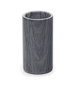 Enfriador de vino de mármol Cubo de hielo con agarre inferior para fiesta Enfriador de vino de color blanco y blanco - Product Image 2