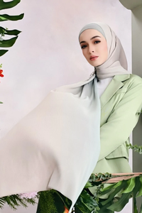 2023 meilleure vente personnalisé islamique Crush en mousseline de soie écharpe femmes Long Niqab visage couverture foulard haute qualité main musulman - Product Image 4