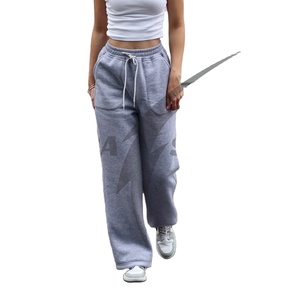 Pantalones de Mujer de Primera Calidad, Holgados, Personalizados, con Bolsillos Delanteros, Cómodos, de Algodón, para Correr y Hacer Ejercicio - Product Image 1