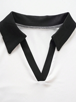 Kaus kustom kualitas tinggi kaus Polo wanita ukuran besar wanita Breathable kaus Polo sublimasi polos kaus Wanita