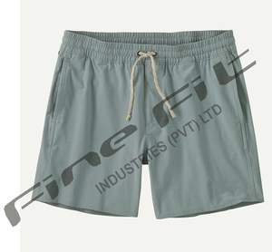 กางเกงขาสั้นผู้ชายน้ำหนักเบาระบายอากาศได้ดีเอวยางยืดแห้งเร็วคุณภาพสูงสวมใส่สบายพอดีตัวมีสไตล์ - Product Image 5