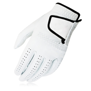 Gants de golf avec impression de logo personnalisé main droite et gauche gants de golf confortables en cuir Cabretta 2025 peau de mouton - Product Image 1