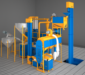 เครื่องบดถั่วชิกพีอุตสาหกรรมเครื่องบดพัลส์ความจุสูงสำหรับการผลิตการผลิตในอินเดีย - Product Image 2