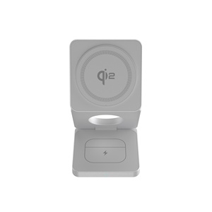 Station de charge sans fil pour téléphone portable de bureau portable Qi2 3 en 1 <span class=keywords><strong>Chargeur</strong></span> sans fil pliable Qi2 - Product Image 1