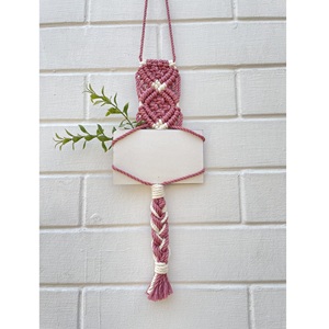 Fait à la main Boho macramé cadre Photo coton tissé porte-photo pour décoration murale pour la maison Restaurant et fête en gros - Product Image 4