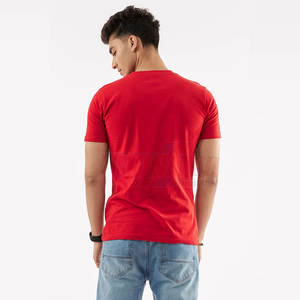 T-shirt à manches courtes en mélange de coton 100% pour hommes de qualité supérieure, vêtements quotidiens décontractés et sportifs - Product Image 4