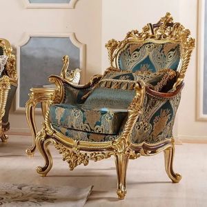 ชุดโซฟาไม้สักแท้ Velmora the Mocoto เฟอร์นิเจอร์ห้องนั่งเล่นไม้สุดหรู ชุดโซฟาคลาสสิกทำมือ เฟอร์นิเจอร์ตกแต่งบ้านภายใน - Product Image 4