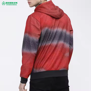 Custom Unisex Streetwear <b>Hoodie</b> 100% Cotton Fleece/French Terry Regular Fit Quick Dry Breathable Winter Sublimation Puff - Product Image 3