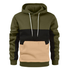 Sweat à capuche pull-over personnalisé pour hommes, sweat à capuche avec cordon de serrage, avec poche, couleur personnalisée, sweats à capuche lourds OEM, prix de gros - Product Image 6