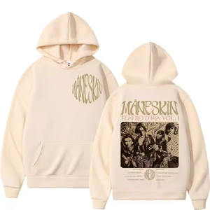 เครื่องแต่งกายแนวสตรีทพิมพ์ลาย3D ไหล่หลวมใส่ได้ทั้งชายและหญิงสำหรับปรับแต่งแบรนด์ตามความต้องการของคุณ - Product Image 4