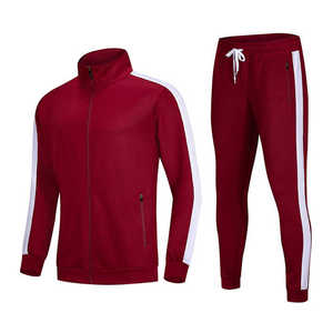 Manufacturer Hot Selling Training Sweatsuits Set Custom Unisex Tracksuit Set Custom logo Jogging Suits Tracksuit for Men - Product Image 1
