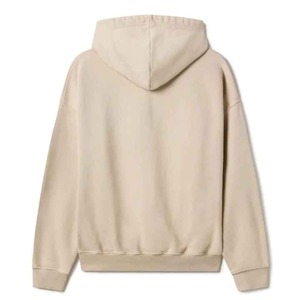 เสื้อฮู้ดดี้ผู้ชายแบบกำหนดเอง OEM เป็นมิตรกับสิ่งแวดล้อม ผ้าฝ้าย 100% สำหรับฤดูหนาว ปักโลโก้แบบเชนิลล์ ลวดลายแบบ Acid Wash ดีไซน์ล่าสุดปี 2025 - Product Image 2