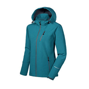Chaqueta de concha suave de poliéster para hombre y mujer, chaqueta de invierno ecuestre, impermeable, de alta calidad - Product Image 2