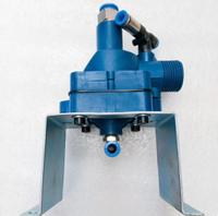 Outils de réparation de pneus noirs Shanghai Unite, machine à retirer les pneus en PVC avec ensemble de valve d'échappement rapide, garantie 1 an