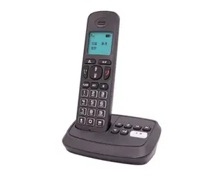 Maxcomm Dect Draadloze Telefoon Met Tamfunctie Ondersteuning Multi-Taal Met Dual Sim Kaart Voor Kantoor