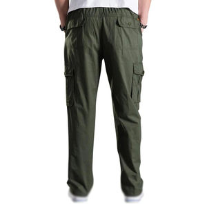 Pantalones Cargo informales de alta calidad para hombre, cierre de botón, pantalones Cargo de estilo de bolsillo transpirables de alta calidad para hombre - Product Image 3