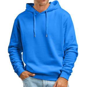 Vente en ligne personnalisée avec propre logo de haute qualité pulls à capuche simples pour hommes sweats à capuche décontractés manches longues classiques - Product Image 1