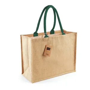 Jute Classic Shopper Eco-Friendly Promotional Tote Bags Sustainable and Stylish - Product Image 6