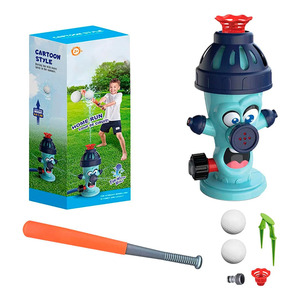 <b>Baseball</b> Bat and <b>Ball</b> Toy Water Sprinkler for Kids - Assorted Colors - Product Image 1