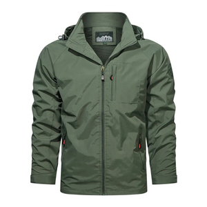 Chaqueta Cortavientos de Camuflaje con Diseño de Patrones para Caza, Pesca, Aventura al Aire Libre, Senderismo, Campamento, Estilo Táctico - Product Image 1