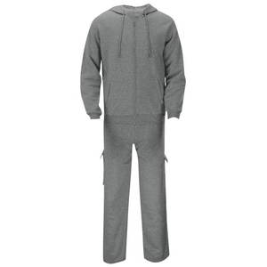 Ensemble de survêtement imprimé à capuche grande taille pour femmes hiver athlétique 2 pièces décontracté fermeture éclair à manches longues tenue de jogging - Product Image 5