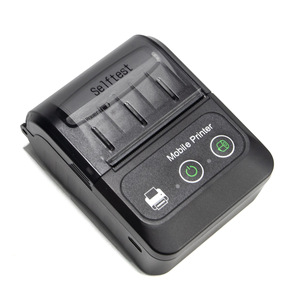 Imprimante thermique portable 58 mm - Sans fil Bluetooth pour mini-imprimante TPV compatible iOS pour applications de livraison de repas - Product Image 6