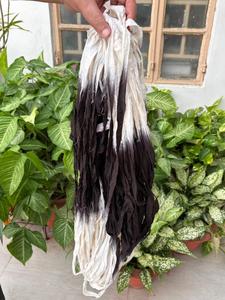Custom-Made Premium Quality White Sari <b>Silk</b> <b>Ribbon</b> Dip-Dyed for Art & Craft Projects for Resale - Product Image 2