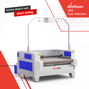 Wattsan 1610 Caméra Convoyeur Laser Machine <span class=keywords><strong>Co2</strong></span> Laser Gravure et Découpe Machine 1600*1000 Cnc Bois 220V 25 Mm 50 Mm - Product Image 1