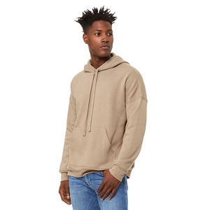 Sweat-shirts et pulls à capuche unisexes Bella + Canvas pour l'hiver, en gros, couleur personnalisée, logo, sweat-shirt en coton avec impression en relief - Product Image 1