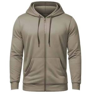 Men's Casual Hoodie Lightweight Long Sleeve <b>Plain</b> <b>Sweatshirt</b> Comfort Breathable Cotton Polyester Fabric Hoodie With Pocket - Product Image 4