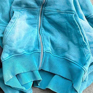 เสื้อฮู้ดสั่งทำจากโรงงาน OEM พร้อมการพิมพ์โลโก้หรือการปักลายเสื้อผ้าแนวสตรีทหรือชุดกีฬารับการสั่งซื้อจำนวนมาก - Product Image 6