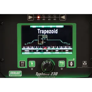 เครื่องเชื่อมไทฟูน 230-Innovative แบบพกพา AC/DC TIG DC Stick Welder พร้อมอินเวอร์เตอร์ IGBT สำหรับเหล็กสแตนเลส สภาพใหม่ มอเตอร์ DC ความแม่นยำสูง - Product Image 2